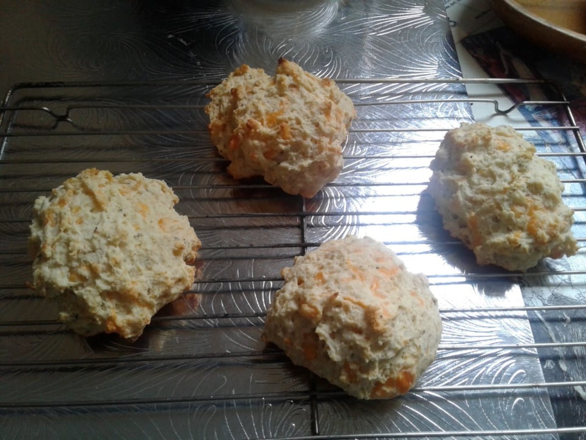 Easy Cheesy Biscuits for Two image
